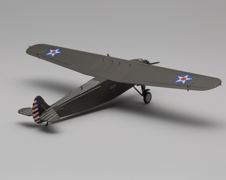 Image: model airplane: U.S. Army Air Corps, Fokker C-2 Bird of Paradise