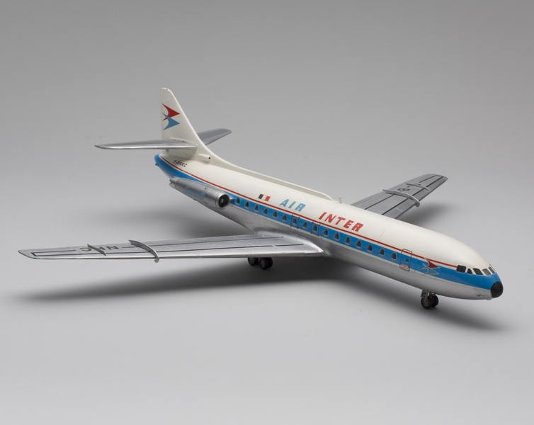 Image: model airplane: Air Inter, Sud Aviation SE 210 Caravelle III