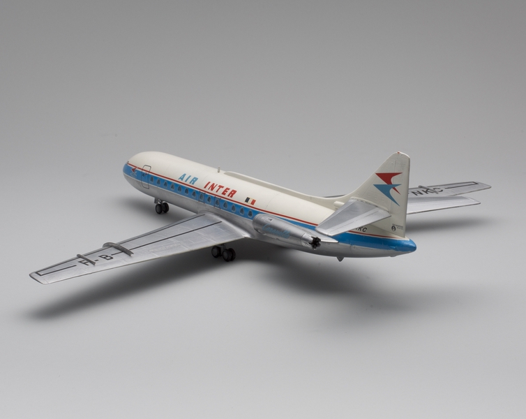 Image: model airplane: Air Inter, Sud Aviation SE 210 Caravelle III