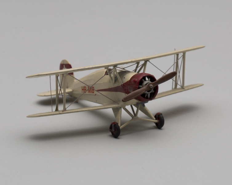 Image: model airplane: Bucker BU-133A Jungmeister aerobatic sport plane