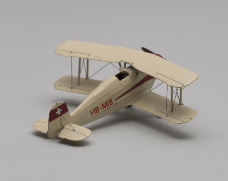 Image: model airplane: Bucker BU-133A Jungmeister aerobatic sport plane