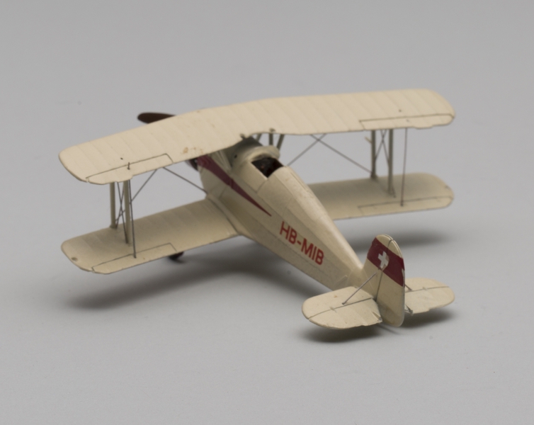 Image: model airplane: Bucker BU-133A Jungmeister aerobatic sport plane
