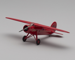 Image: model airplane: Lockheed Model 5C Vega Special