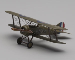 Image: model airplane: Thomas-Morse S-4C Scout