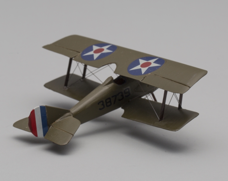 Image: model airplane: Thomas-Morse S-4C Scout