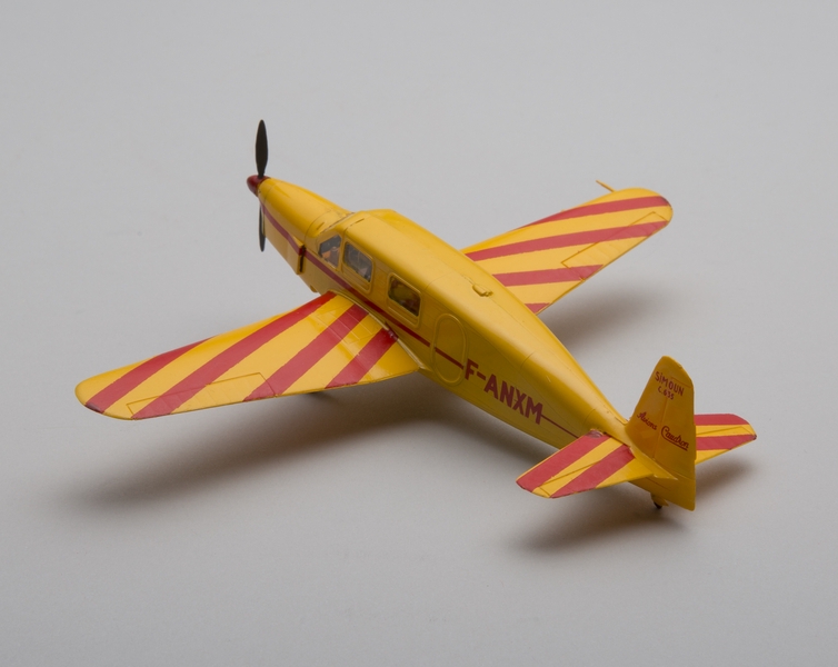 Image: model airplane: Caudron C.635 Simoun