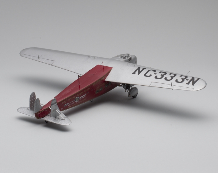 Image: model airplane: Western Air Express, Fokker F-32