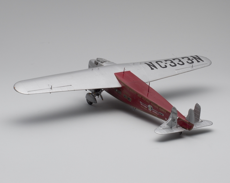 Image: model airplane: Western Air Express, Fokker F-32