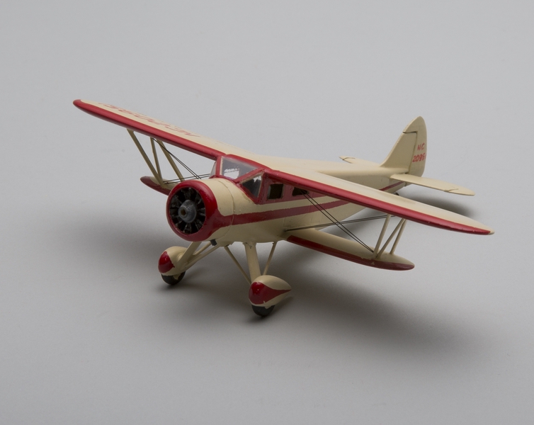 Image: model airplane: Waco ARE