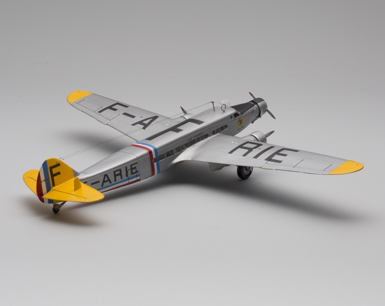 Image: model airplane: Air France, Dewoitine D.338