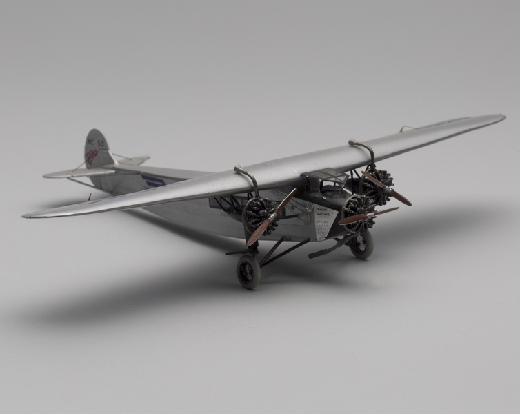 Image: model airplane: Pan American Airways, Fokker F.VllA-3m General Machado