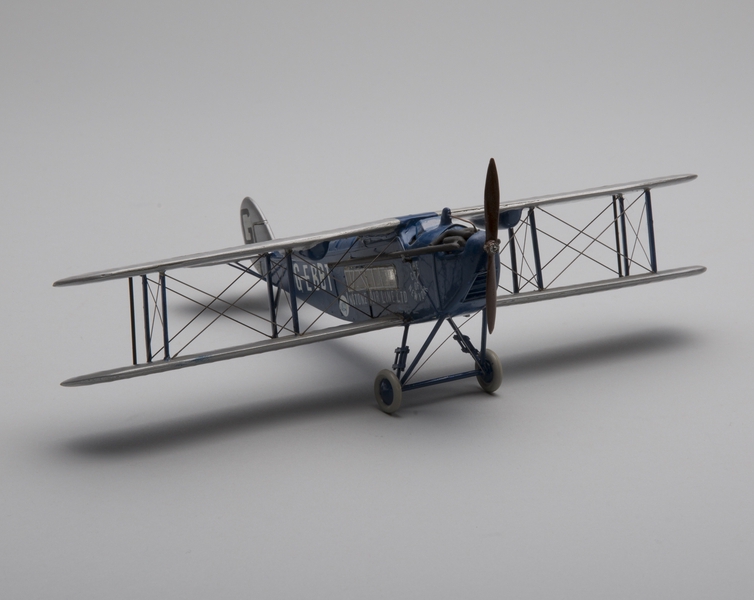 Image: model airplane: Instone Air Line (S. Instone & Company Limited), de Havilland D.H.34 City of New York