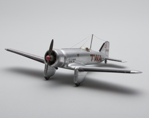 Image: model airplane: Transcontinental & Western Air (TWA), Northrop Alpha