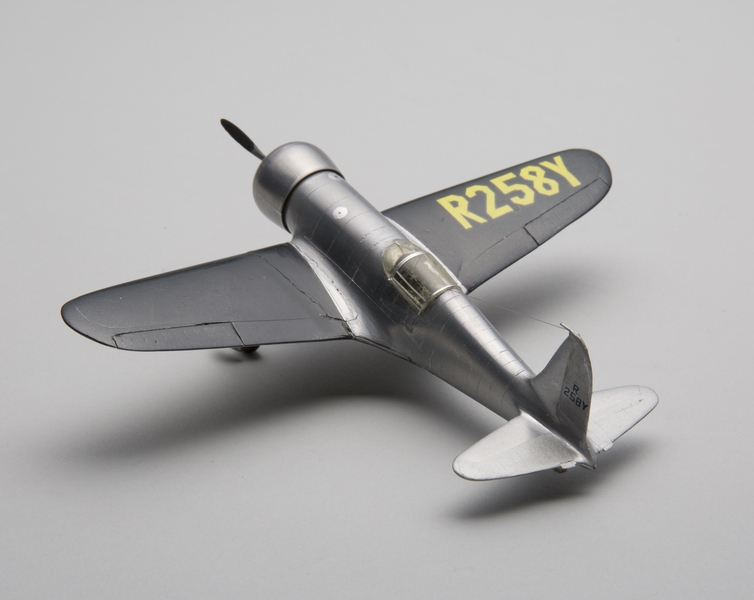 Image: model airplane: Hughes H-1B