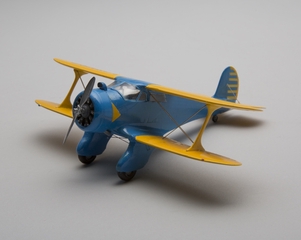 Image: model airplane: Beechcraft A17F Staggerwing