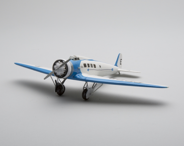Image: model airplane: Aeroflot Soviet Airlines, Kharkov KhAI-1