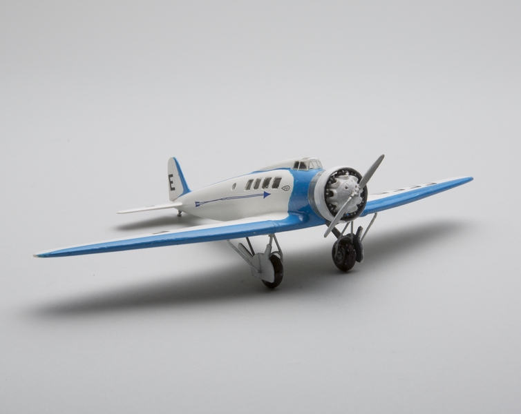 Image: model airplane: Aeroflot Soviet Airlines, Kharkov KhAI-1