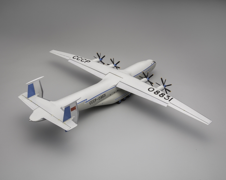 Image: model airplane: Aeroflot Soviet Airlines, Antonov An-22