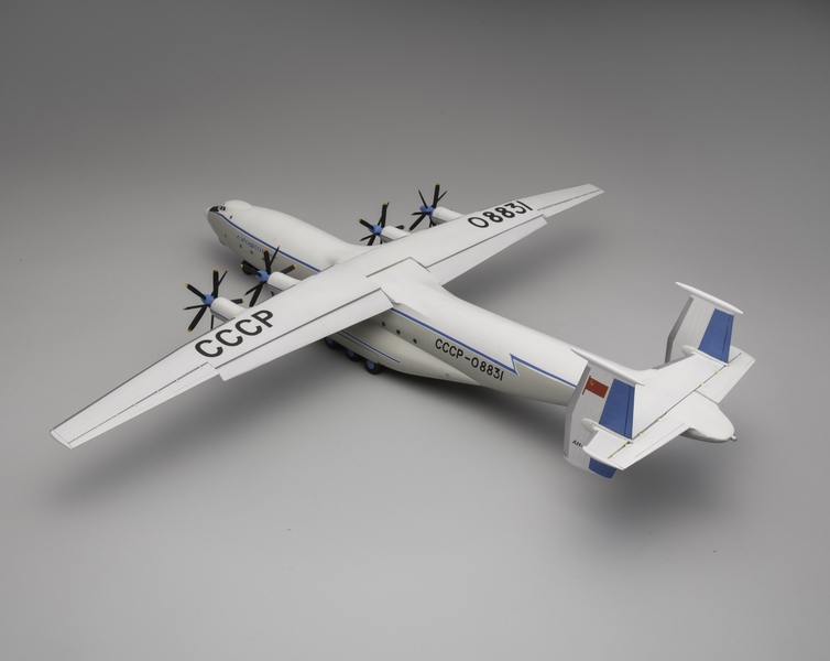 Image: model airplane: Aeroflot Soviet Airlines, Antonov An-22