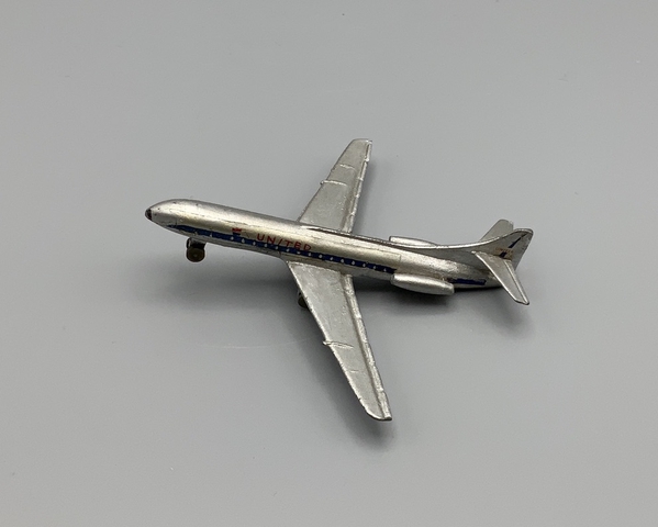 Miniature model airplane: United Air Lines, Sud Aviation Caravelle