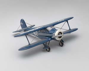 Image: model airplane: Beechcraft C17R Staggerwing