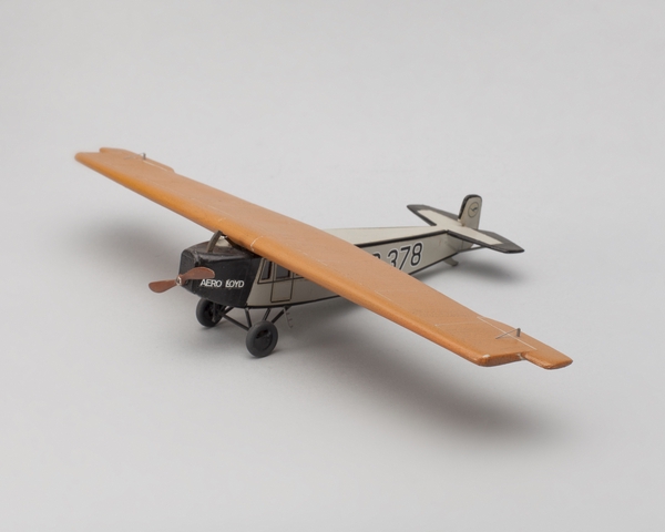Model airplane: Aero Lloyd, Fokker F. III