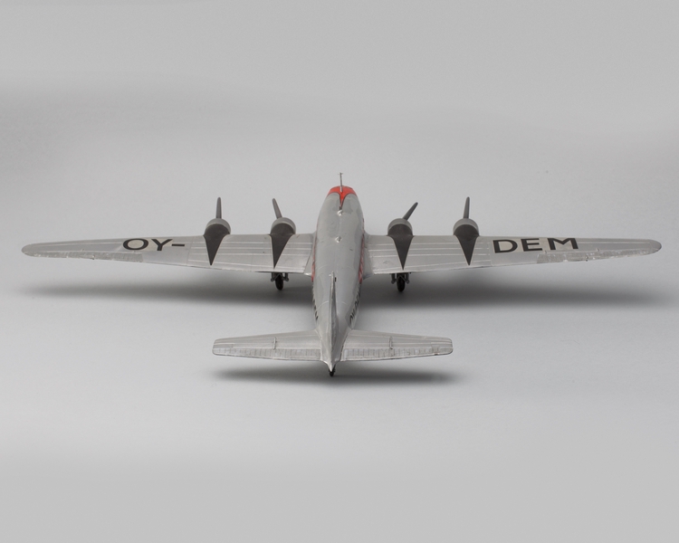 Image: model airplane: Danish Air Lines (Scandinavian Airline System), Focke-Wulf Fw 200 Kondor