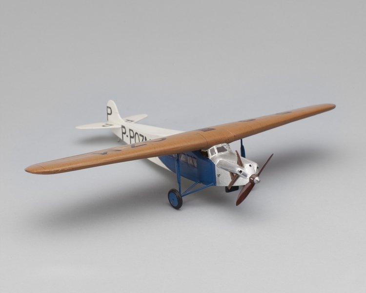 Image: model airplane: Aero (Society of Air Transportation) Fokker F.VIIA