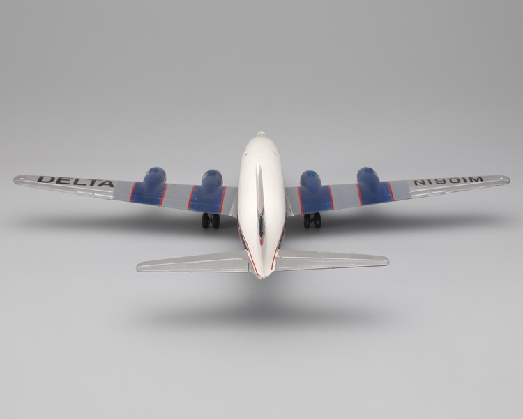 Image: model airplane: Delta Air Lines, Douglas DC-6