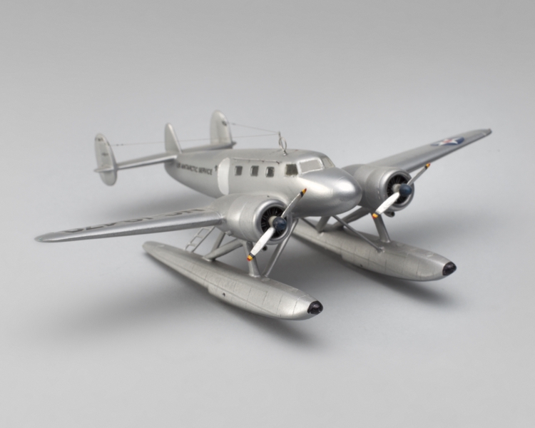 Image: model airplane: US Antarctic Service, Barkley-Grow T8P-1