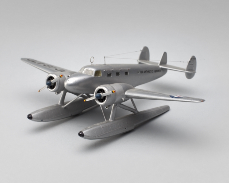 Image: model airplane: US Antarctic Service, Barkley-Grow T8P-1