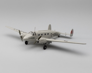 Image: model airplane: Deutsche Lufthansa, Siebel Si-204A