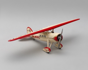 Image: model airplane: Lockheed Model 3 Air Express Gilmore Lion