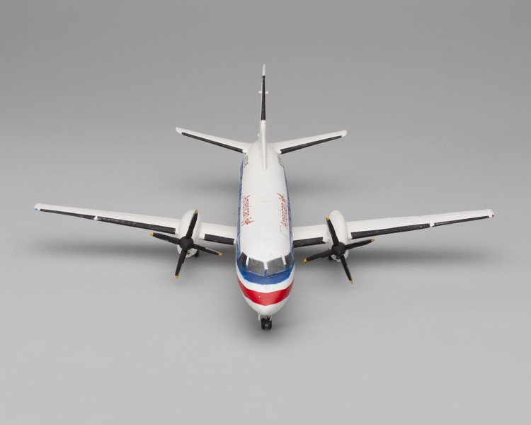 Image: model airplane: American Eagle, Saab SF-340B