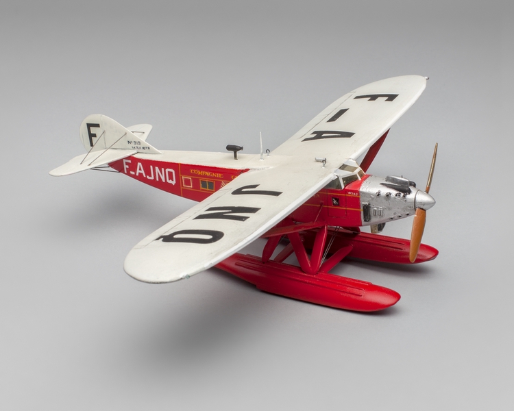 Image: model airplane: Aéropostale (Compagnie générale aéropostale), Latécoère Laté 28.3 Comte-de-La Vaulx