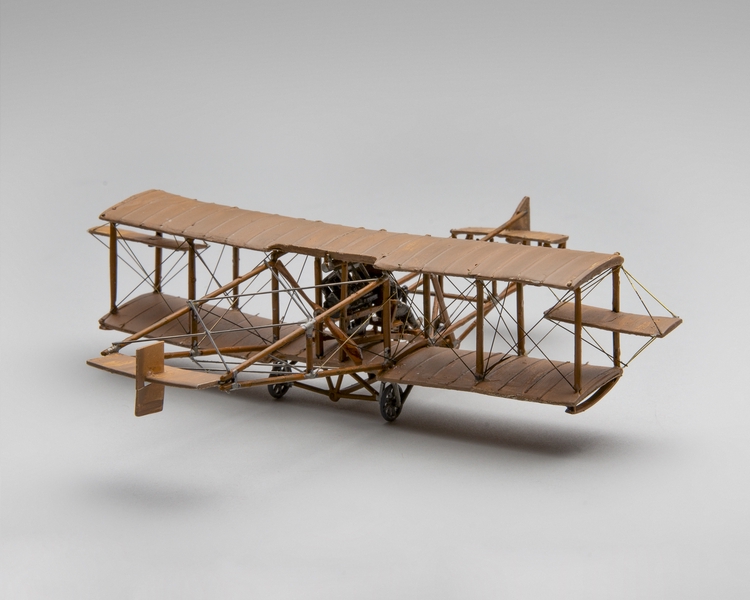 Image: model airplane: Curtiss No. 1 Golden Flyer