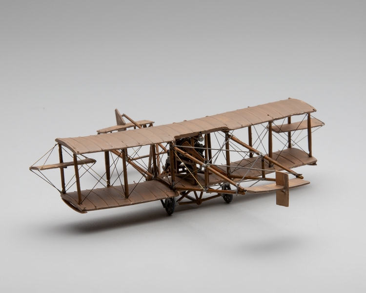 Image: model airplane: Curtiss No. 1 Golden Flyer