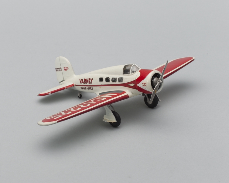 Image: model airplane: Varney Speed Lanes, Lockheed Model 9 Orion