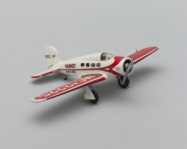 Objects | model airplane: Varney Speed Lanes, Lockheed Model 9