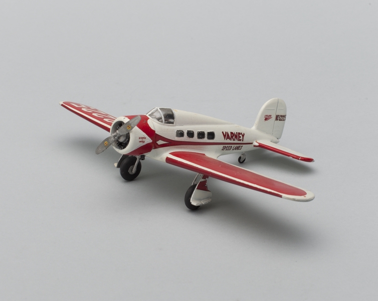 Image: model airplane: Varney Speed Lanes, Lockheed Model 9 Orion