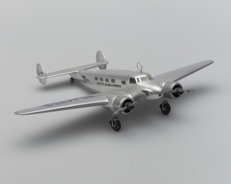 Image: model airplane: Pan American Airways, Lockheed Model 10-C Electra
