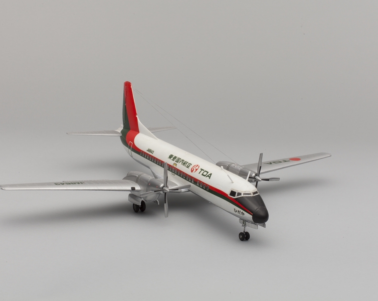 Image: model airplane: Toa Domestic Airlines (TDA), NAMCO (Nihon Aircraft Manufacturing Corporation) Nihon YS-11
