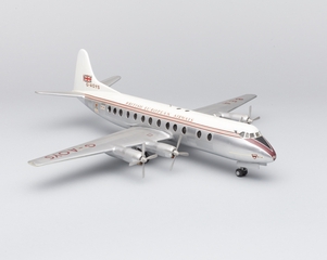 Image: model airplane: British European Airways (BEA), Vickers VC2 Viscount 806