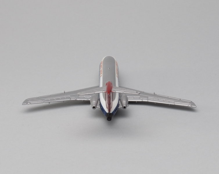 Image: miniature model airplane: Northwest Orient Airlines, Boeing 727