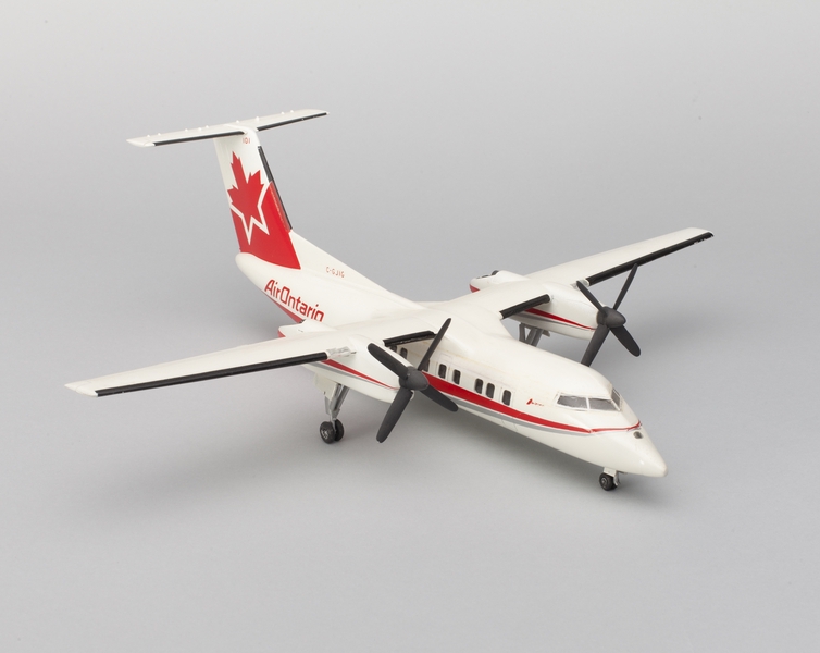 Image: model airplane: Air Ontario, de Havilland Canada DHC-8-100 (Dash 8)