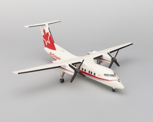 Image: model airplane: Air Ontario, de Havilland Canada DHC-8-100 (Dash 8)