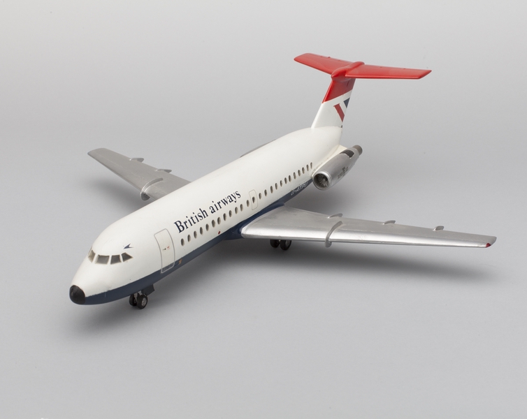 Image: model airplane: British Airways, BAC One-Eleven Series 400