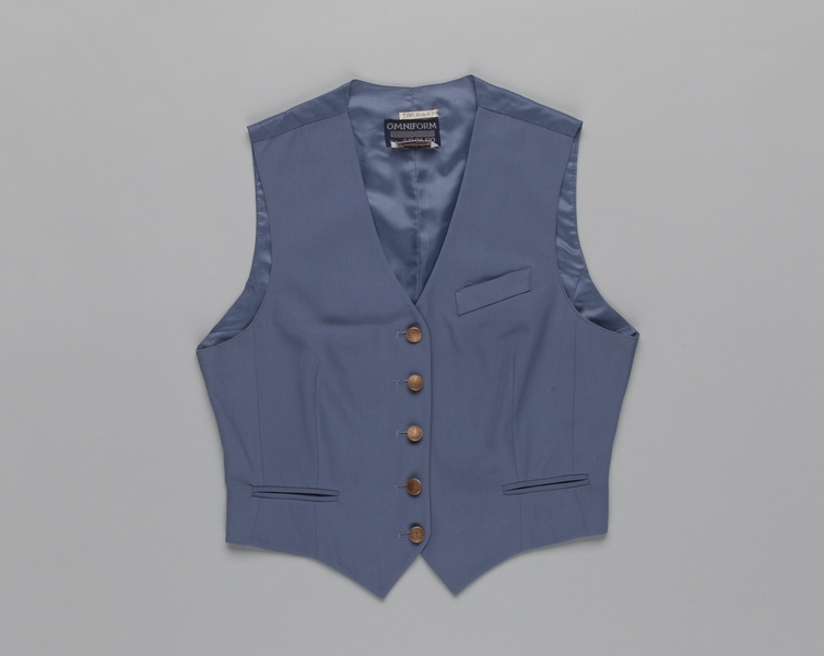 Image: flight attendant vest: Pan American World Airways