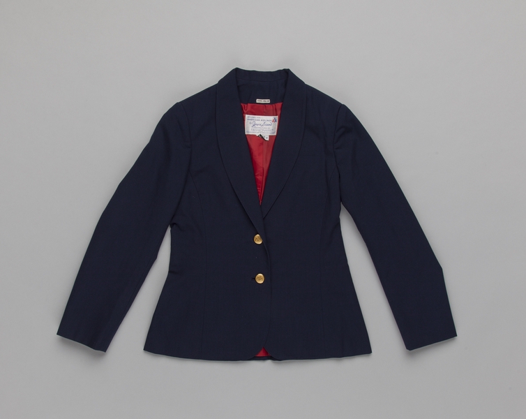 Image: flight attendant jacket: American Airlines