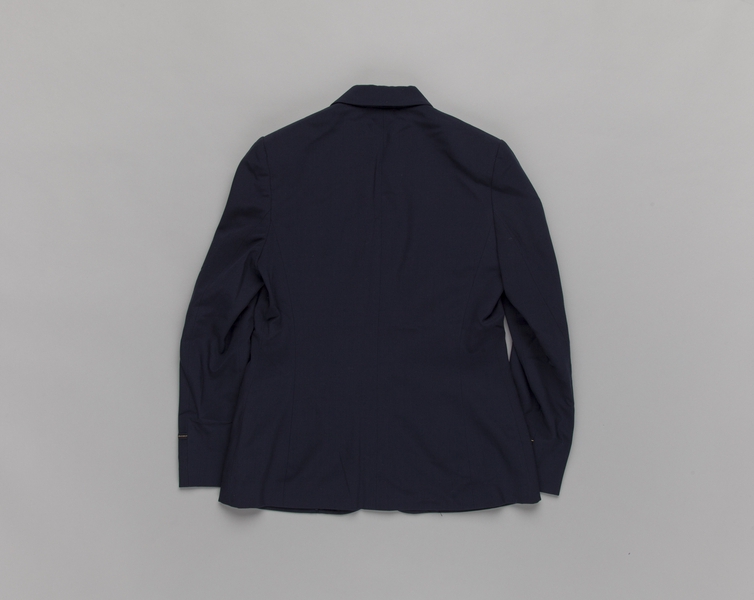 Image: flight attendant jacket: United Airlines